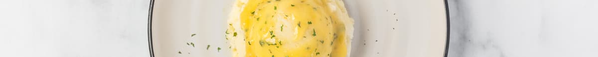 Garlic Parmesan Mash Potatoes