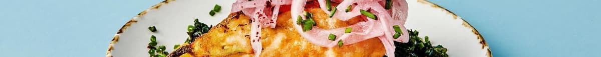 Vegan Squash Blossom Taco