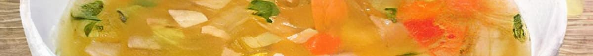 Veggie Noodle Soup with Rice Noodle