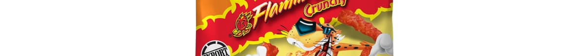 Cheetos Cheese Flavored Snacks Crunchy Flamin' Hot (8.5 Oz)