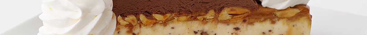 Chocolate Caramelicious Cheesecake Made with Snickers®