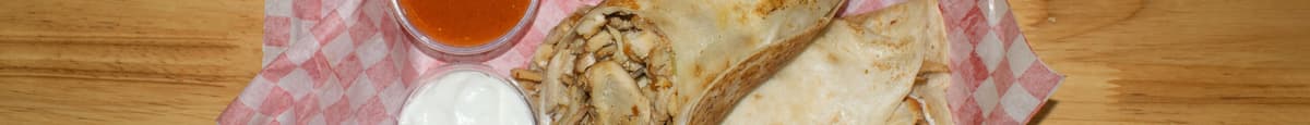 1. Chicken Sarookh Wrap