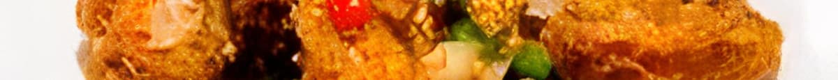 3. Salt & Pepper Chicken Wings / Cánh Già Ràng Muôi