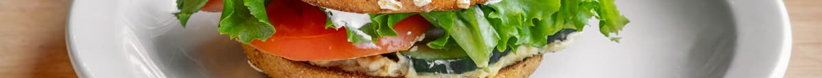 Veggie Bagel Sandwich