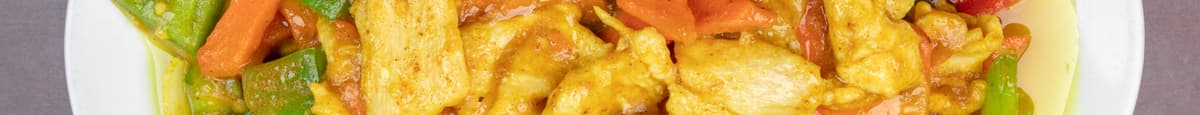 L- Curry Chicken