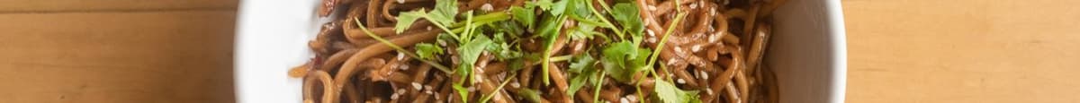 Sizzling Garlic Dry Noodle (Vegan)