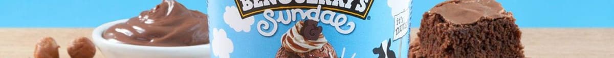 Ben & Jerry's 'Hazel-nuttin' but Chocolate Sundae Ice Cream 427ml