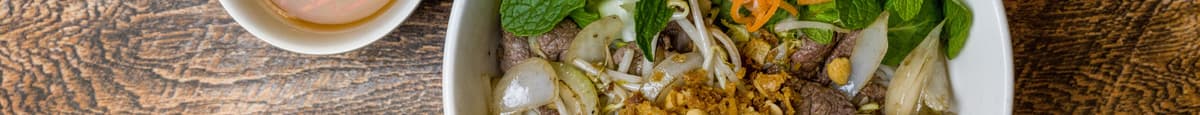 Vermicelli with Beef/ Shrimp - Bún Bò/ Tôm Xào