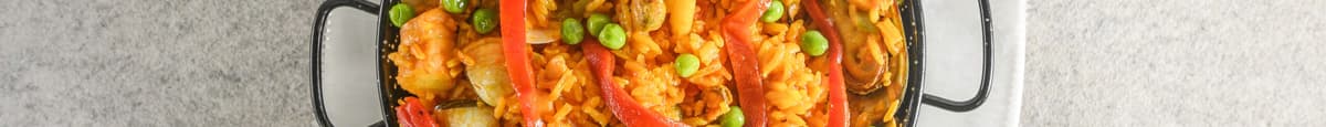 Paellera de arroz marinero / Seadfood Rice Paella