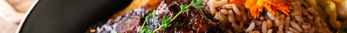 Braised Oxtails & Beans