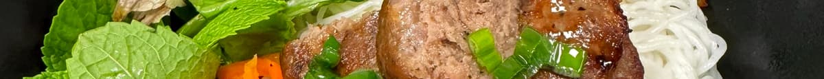 Grilled Vietnamese Pork Sausage Vermicelli Bowl