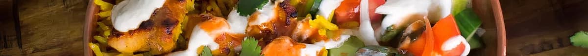 Chicken over Rice | Pollo Con Arroz