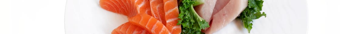 Salmon & Tuna Sashimi (10 pcs)
