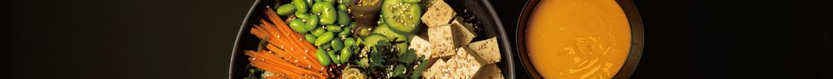  Chickpea & Tofu Bowl(For Vegan)