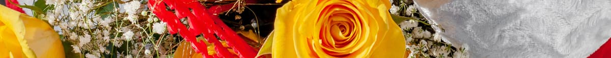 Yellow Rose Bouquet (Sleeve)