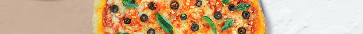 12 Black Olives Matter Pizza