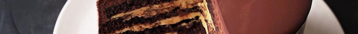 Peanut Butter Chocolate Crunch Cake