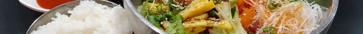 Korean Style Spicy Seafood Salad (Hwe Dup Bар)