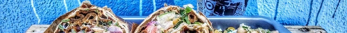 Mediterranean Doner Wrap Combo Meal