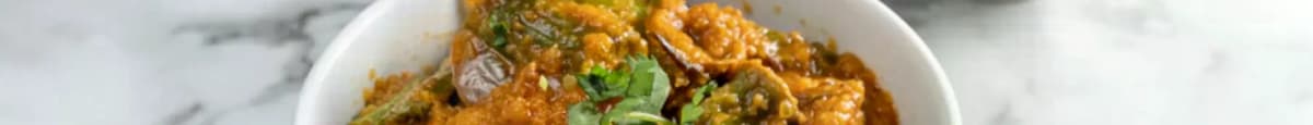 Bhindi Masala (Gluten-Free, Vegan)