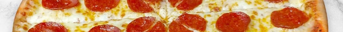 Large Thin Crust Pepperoni Pizza