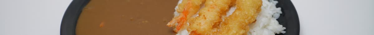 Shrimp Tempura Curry Rice