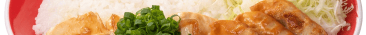 25. Stir-fried Teriyaki Garlic Tofu Combo Plate