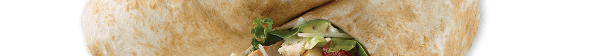 Supergreen caesar chicken wrap