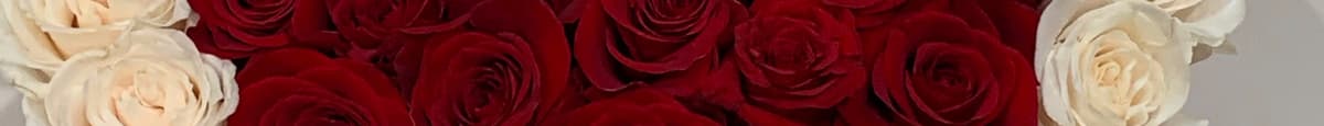 LG Heart roses box 