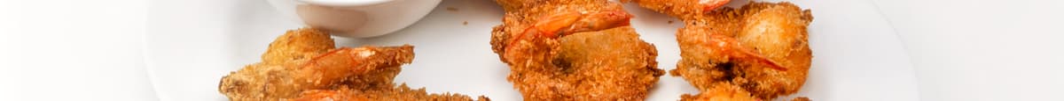 5. . Deep-Fried Crispy Shrimp (8 Pcs)
