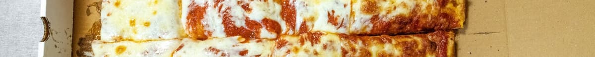 Pizza Cuadrada Siciliana de Queso / Sicilian Square Cheese Pizza