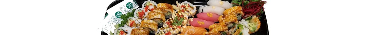 Seasonal Sushi with California Rolls