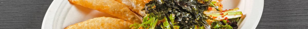 Spicy Dumpling Salad (비빔만두)