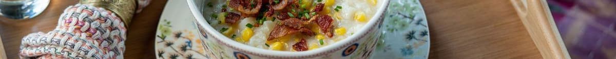 Corn Chowder With Chive + Bacon