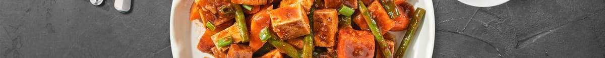 Sizzling Szechuan Tofu