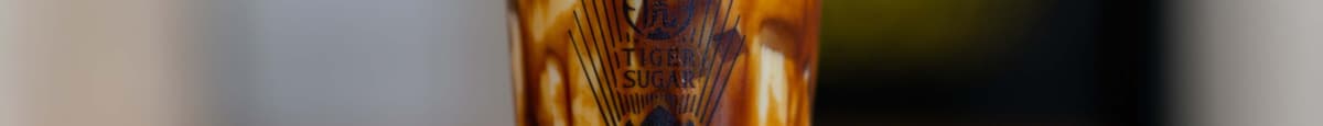 2. Black Sugar Boba + Pearl: + Tiger Jelly Milk with Cream Mousse /  虎虎生風凍鮮奶  | 波霸 | 珍珠 | 老虎凍 ｜含奶霜