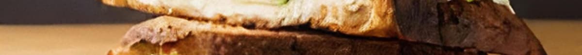 Avocado Mozzarella Sandwich
