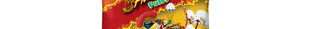 Cheetos Puffs Flamin' Hot Cheese Snacks (8 oz)