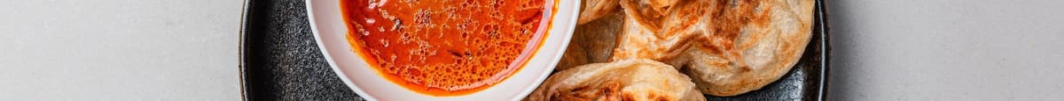 Roti Canai + Curry Sauce