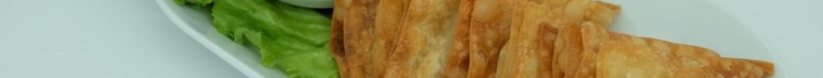 6. Fried Chicken Wontons