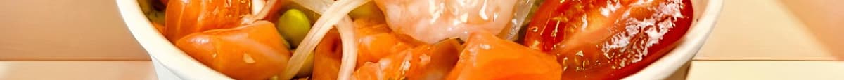 (Vegetarian) Shrimps Poké Bowl