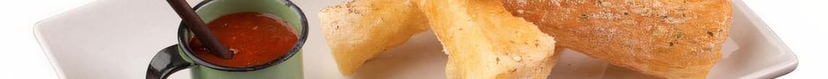 6oz Of Fried Cassava - Mandioca Frita 6oz