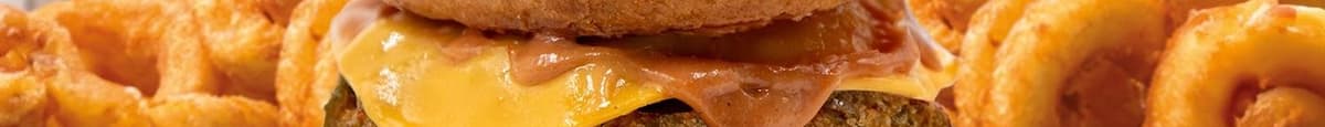 Veggie Toasty Cheeseburger Combo (V)