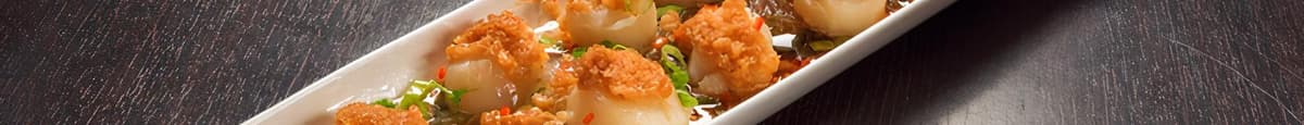 Steamed Scallops with Garlic & Vermicelli
