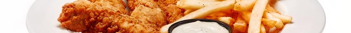 Buttermilk Crispy Chicken Strips & Fries