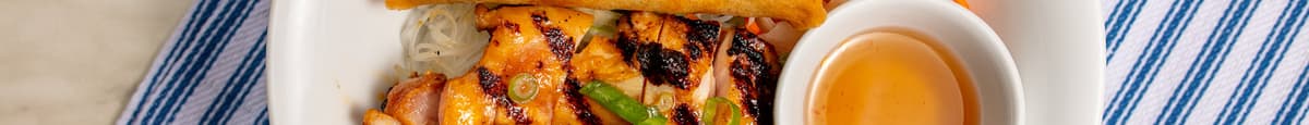Grilled Chicken Vermicelle and roll