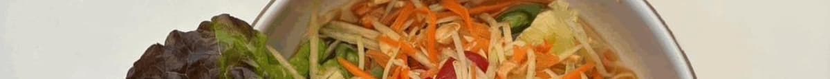 Papaya Salad With Grilled Shrimp