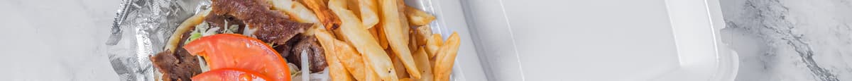 Regular Gyro with Fries
