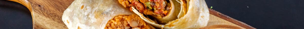 Chix burrito (chicken burrito)