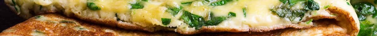 Classic Spinach Omelette